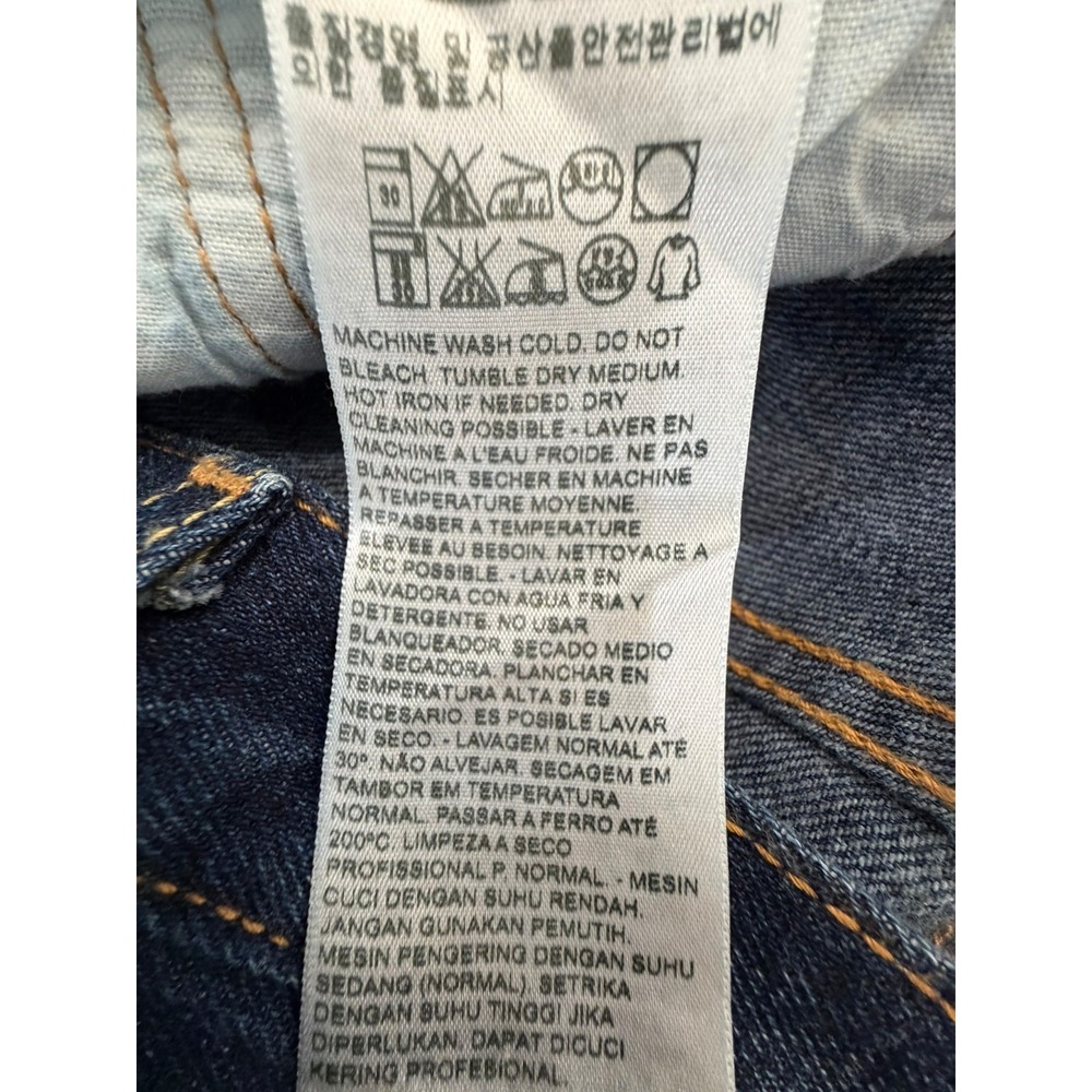 Levi's 501 CT Customized & Tapered Button Fly 100% Cotton Jeans 34 /‎ 29 - Picture 8 of 8